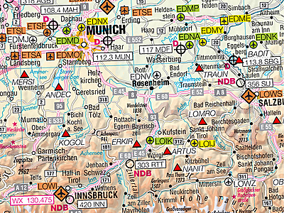 Image Airports with ICAO + IATA codes