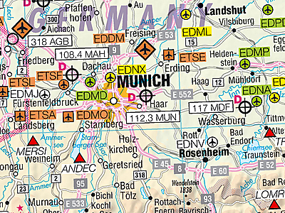 Image Airports with ICAO + IATA codes